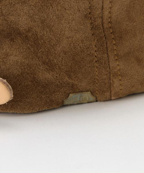 BEAMS BOY（ビームスボーイ）の「decho / Suede Ball Cap（キャップ・レディース・ブラウン/ネイビー・ONE SIZE）」の6枚目の写真
