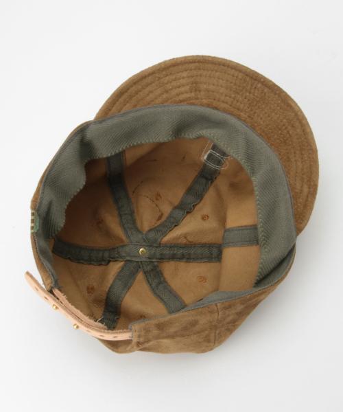 BEAMS BOY（ビームスボーイ）の「decho / Suede Ball Cap（キャップ・レディース・ブラウン/ネイビー・ONE SIZE）」の13枚目の写真