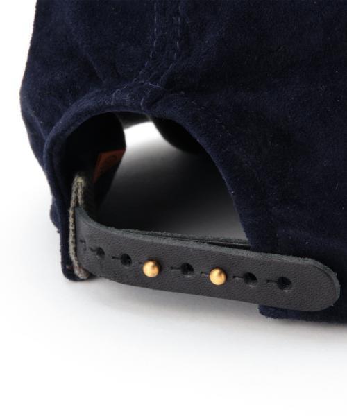 BEAMS BOY（ビームスボーイ）の「decho / Suede Ball Cap（キャップ・レディース・ブラウン/ネイビー・ONE SIZE）」の17枚目の写真