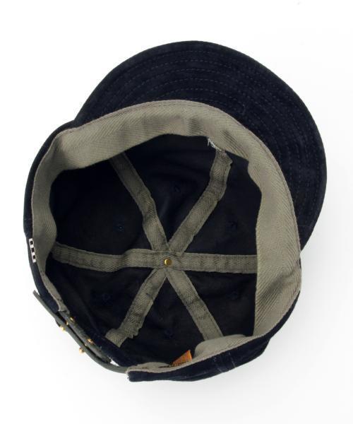 BEAMS BOY（ビームスボーイ）の「decho / Suede Ball Cap（キャップ・レディース・ブラウン/ネイビー・ONE SIZE）」の7枚目の写真