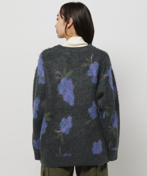 niko and...（ニコアンド）の「アソートモチーフ起毛Vカーディガン（カーディガン/ボレロ・レディース・チャコール/ブラック/アイボリー・FREE）」の22枚目の写真