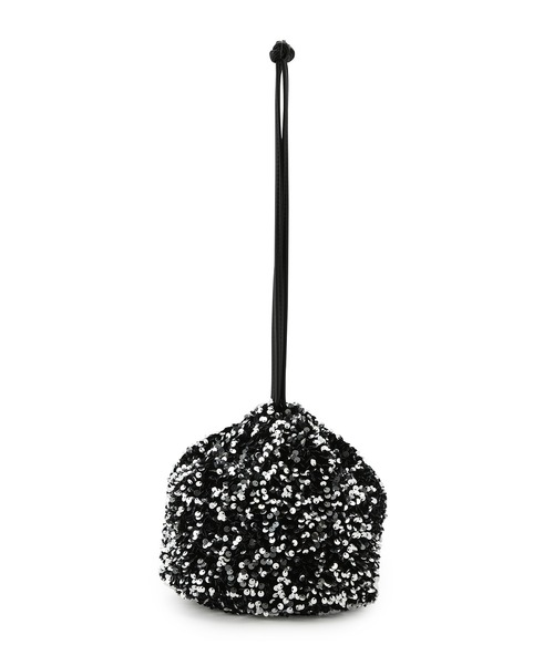 VIS（ビス）の「きらきらスパンコール巾着バッグ（ハンドバッグ・レディース・その他/シルバー系その他2/ブラック系その他・FREE）」の15枚目の写真