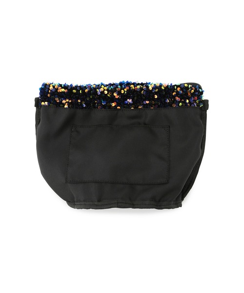 VIS（ビス）の「きらきらスパンコール巾着バッグ（ハンドバッグ・レディース・その他/シルバー系その他2/ブラック系その他・FREE）」の12枚目の写真