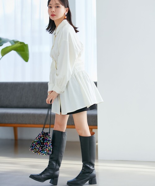 VIS（ビス）の「きらきらスパンコール巾着バッグ（ハンドバッグ・レディース・その他/シルバー系その他2/ブラック系その他・FREE）」の22枚目の写真