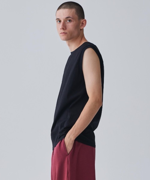 Iroquois(イロコイ)の「60/2 MERCERIZING JERSEY N/S(Tシャツ/カットソー・メンズ・ブラック/ホワイト系その他/ベージュ・1/3/2)」の8枚目の写真