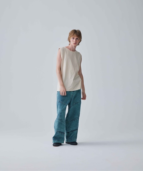 Iroquois(イロコイ)の「60/2 MERCERIZING JERSEY N/S(Tシャツ/カットソー・メンズ・ブラック/ホワイト系その他/ベージュ・1/3/2)」の14枚目の写真