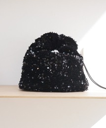 flower | スパンコールハンドバッグ(ハンドバッグ)