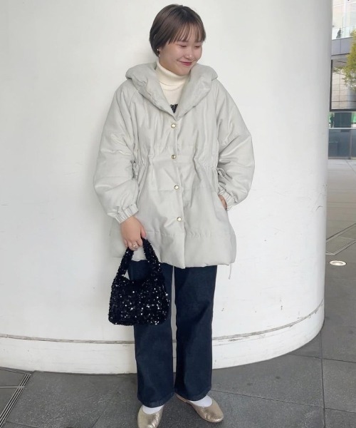 スパンコールハンドバッグ（ハンドバッグ）｜flower（フラワー）