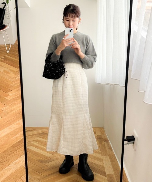 スパンコールハンドバッグ（ハンドバッグ）｜flower（フラワー）