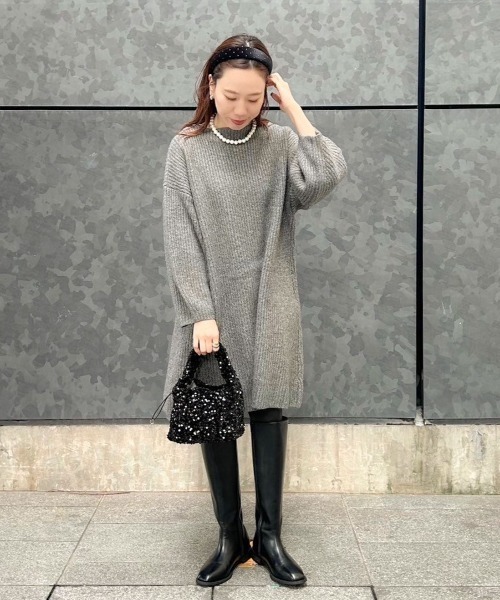 スパンコールハンドバッグ（ハンドバッグ）｜flower（フラワー）