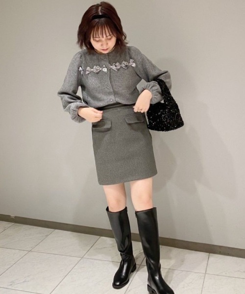 スパンコールハンドバッグ（ハンドバッグ）｜flower（フラワー）