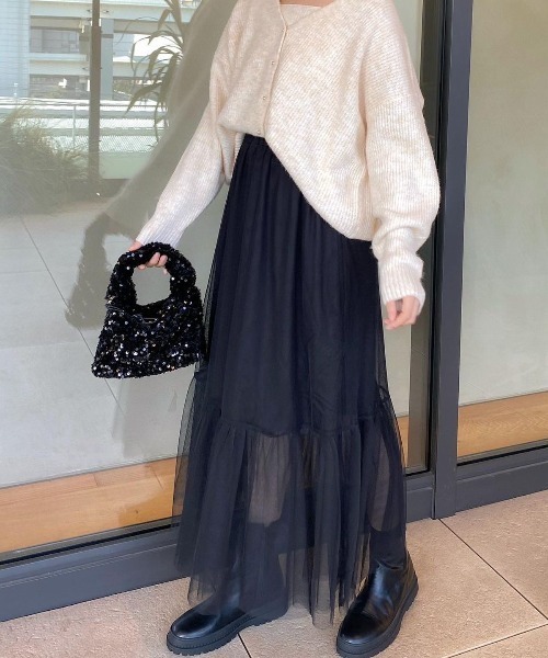 flower（フラワー）の「スパンコールハンドバッグ（ハンドバッグ・レディース・ブラック・FREE）」の17枚目の写真