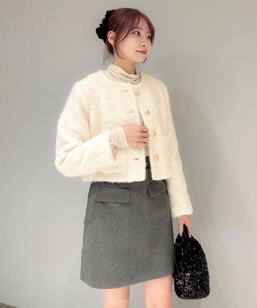 スパンコールハンドバッグ（ハンドバッグ）｜flower（フラワー）