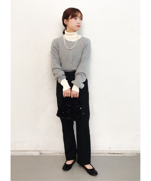 スパンコールハンドバッグ（ハンドバッグ）｜flower（フラワー）