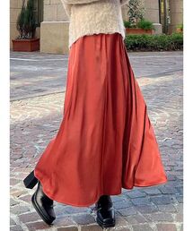 RESEXXY | サテン切替フレアスカート(スカート)