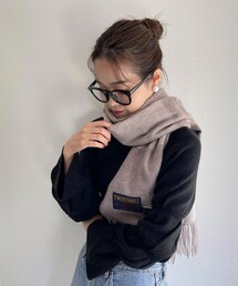 TWEED MILL | 【TWEEDMILL/ツィードミル】ウールチェックストール48(ストール/ショール)