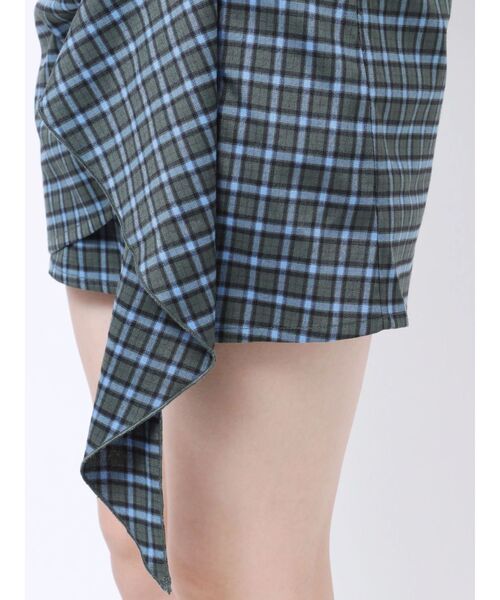 jouetie(ジュエティ)の「アシメフリルミニスカート(スカート・レディース・グリーン/ピンク/ブラック・MEDIUM)」の16枚目の写真