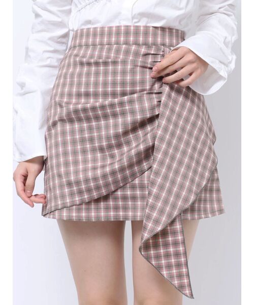 jouetie(ジュエティ)の「アシメフリルミニスカート(スカート・レディース・グリーン/ピンク/ブラック・MEDIUM)」の22枚目の写真