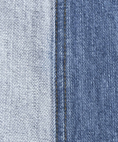 PAGEBOY（ページボーイ）の「キリカエデニムパンツ（デニムパンツ・レディース・ブルー/ブラック・26inch/25inch）」の19枚目の写真