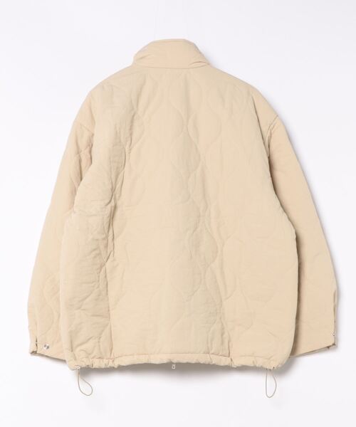 Bargiee（バージー）の「STANDCOLLAR QUILTING BLOUSON（ブルゾン・メンズ・アイボリー/ブラック・FREE）」の3枚目の写真