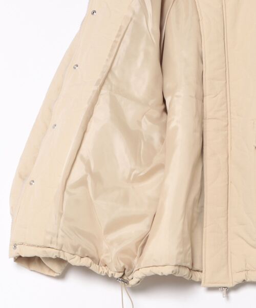 Bargiee（バージー）の「STANDCOLLAR QUILTING BLOUSON（ブルゾン・メンズ・アイボリー/ブラック・FREE）」の4枚目の写真