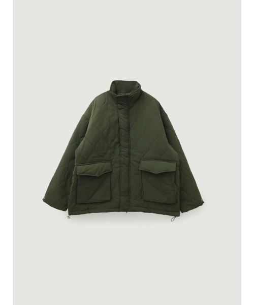 Bargiee（バージー）の「STANDCOLLAR QUILTING BLOUSON（ブルゾン・メンズ・アイボリー/ブラック・FREE）」の14枚目の写真