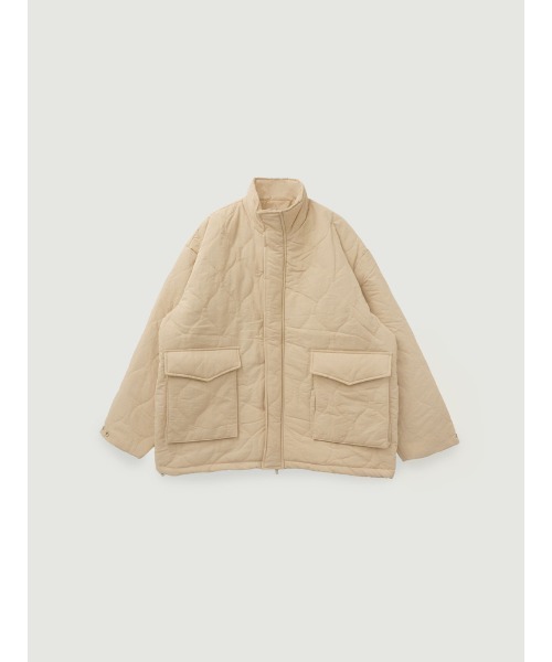 Bargiee（バージー）の「STANDCOLLAR QUILTING BLOUSON（ブルゾン・メンズ・アイボリー/ブラック・FREE）」の16枚目の写真