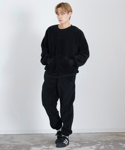 セール】ボア ポケット トレーナー（スウェット）｜improves（イン