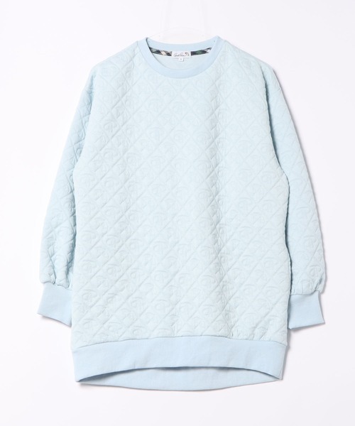 Arnold Palmer（アーノルドパーマー）の「アンブレラ ふくれジャガード チュニック（チュニック・レディース・アイボリー/杢グレー/サックスブルー・M/L/S）」の20枚目の写真