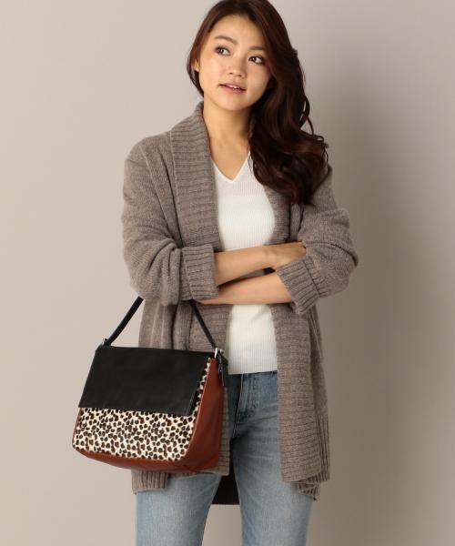 23区（ニジュウサンク）の「【VERY11月号掲載商品】アルパカウールバルキー ニットカーディガン（カーディガン/ボレロ・レディース・ライトグレー系/ブラウン系/ネイビー系・44/46）」の3枚目の写真