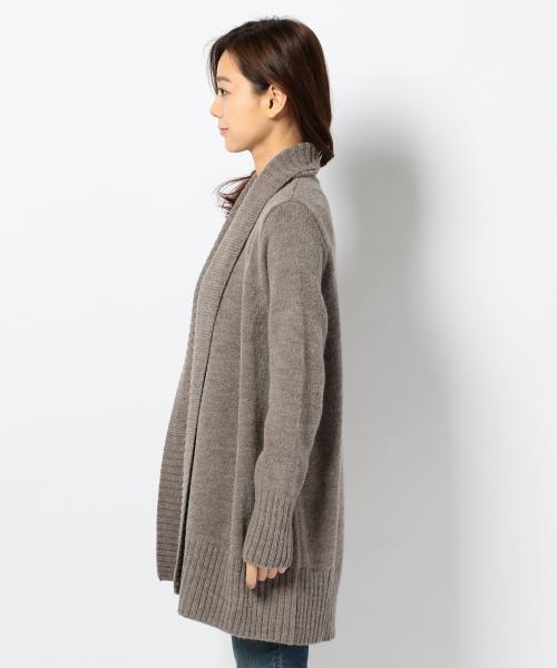 23区（ニジュウサンク）の「【VERY11月号掲載商品】アルパカウールバルキー ニットカーディガン（カーディガン/ボレロ・レディース・ライトグレー系/ブラウン系/ネイビー系・44/46）」の8枚目の写真