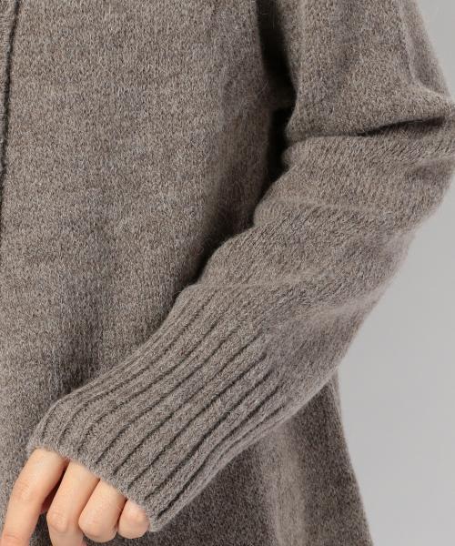 23区（ニジュウサンク）の「【VERY11月号掲載商品】アルパカウールバルキー ニットカーディガン（カーディガン/ボレロ・レディース・ライトグレー系/ブラウン系/ネイビー系・44/46）」の13枚目の写真