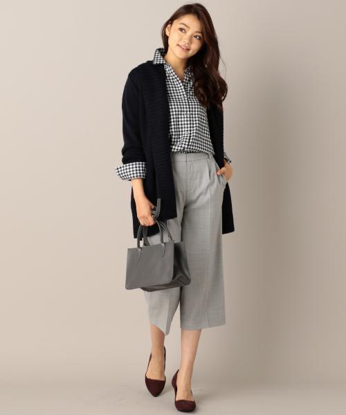 23区（ニジュウサンク）の「【VERY11月号掲載商品】アルパカウールバルキー ニットカーディガン（カーディガン/ボレロ・レディース・ライトグレー系/ブラウン系/ネイビー系・44/46）」の16枚目の写真