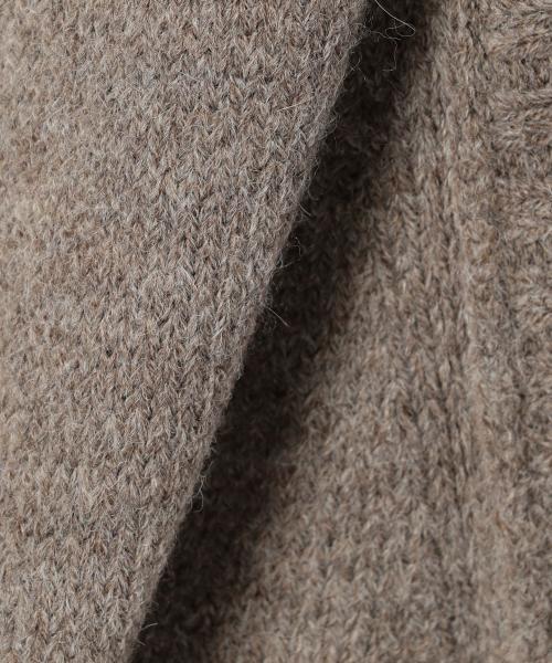 23区（ニジュウサンク）の「【VERY11月号掲載商品】アルパカウールバルキー ニットカーディガン（カーディガン/ボレロ・レディース・ライトグレー系/ブラウン系/ネイビー系・44/46）」の15枚目の写真