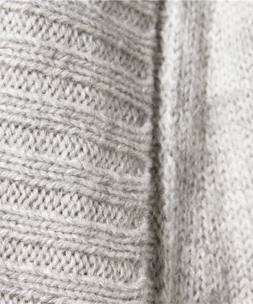 23区（ニジュウサンク）の「【VERY11月号掲載商品】アルパカウールバルキー ニットカーディガン（カーディガン/ボレロ・レディース・ライトグレー系/ブラウン系/ネイビー系・44/46）」の10枚目の写真