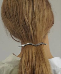 GOLDY（ゴールディ）の「【GOLDY】ニュアンス ウェービー ライン バレッタ / 6230506（バレッタ/ヘアクリップ）」