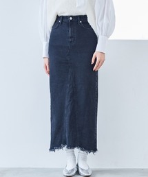 SOMETHING/サムシング リメイクナローマキシスカート