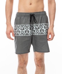 RVCA メンズ BARNES ELASTIC SHORT ボードショーツ/サーフトランクス 【2024年春夏モデル】/ルーカリサイクルポリエステルエコスイムボードショーツ