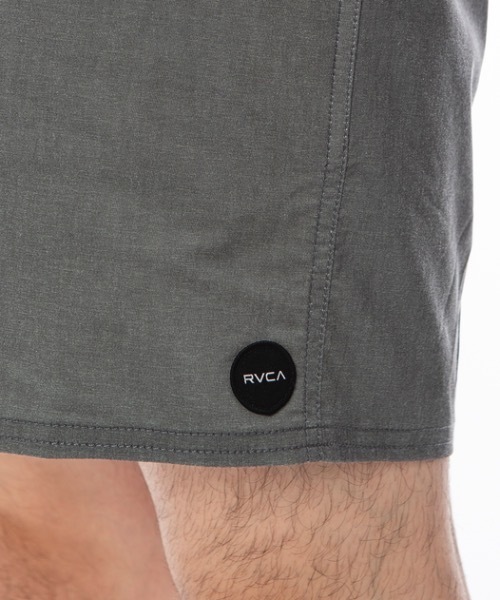 【セール】RVCA メンズ BARNES ELASTIC SHORT ボードショーツ/サーフトランクス 【2024年春夏モデル】/ルーカリサイクルポリエステルエコスイムボードショーツ（水着）｜RVCA（ルーカ）