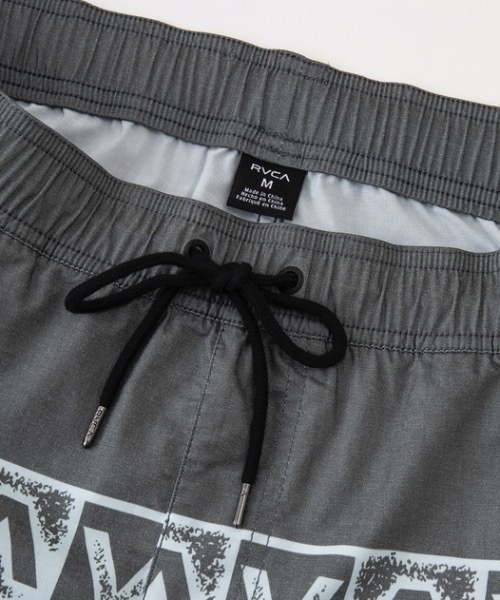 【セール】RVCA メンズ BARNES ELASTIC SHORT ボードショーツ/サーフトランクス 【2024年春夏モデル】/ルーカリサイクルポリエステルエコスイムボードショーツ（水着）｜RVCA（ルーカ）