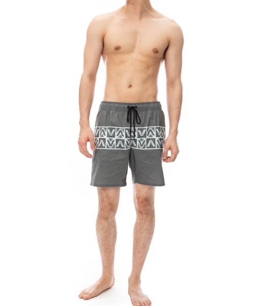 【セール】RVCA メンズ BARNES ELASTIC SHORT ボードショーツ/サーフトランクス 【2024年春夏モデル】/ルーカリサイクルポリエステルエコスイムボードショーツ（水着）｜RVCA（ルーカ）
