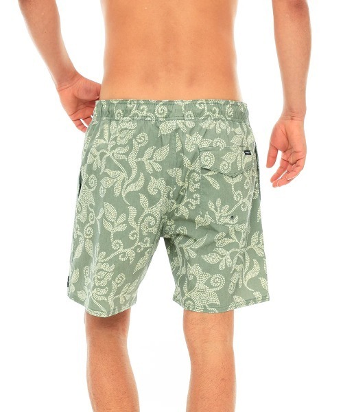 【セール】RVCA メンズ BARNES ELASTIC SHORT ボードショーツ/サーフトランクス 【2024年春夏モデル】/ルーカリサイクルポリエステルエコスイムボードショーツ（水着）｜RVCA（ルーカ）