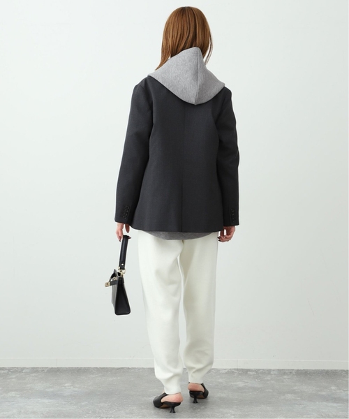 SLOBE IENA（スローブイエナ）の「《WEB限定/追加4》ボリュームジップアップフーディー（パーカー・レディース・グレー・FREE）」の22枚目の写真