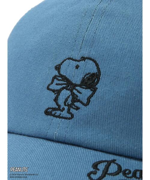 PEANUTS（ピーナッツ）の「■PEANUTS　刺繍CAP（ハット・レディース・ベージュ/ブラック/ブルー/チャコールグレー・FREE）」の16枚目の写真