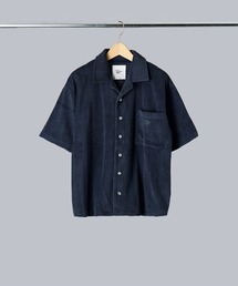 【 Robert P. Miller / ロバート・ピー・ミラー 】 パイル パネルリブ オープンシャツ DRE RM241-1164
