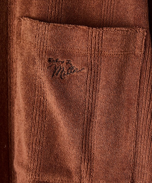 MILLER(ミラー)の「【 Robert P. Miller / ロバート・ピー・ミラー 】 パイル パネルリブ オープンシャツ DRE RM241-1164(シャツ/ブラウス・レディース・ネイビー/キャメル/アイボリー・FREE)」の6枚目の写真