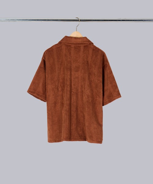 MILLER(ミラー)の「【 Robert P. Miller / ロバート・ピー・ミラー 】 パイル パネルリブ オープンシャツ DRE RM241-1164(シャツ/ブラウス・レディース・ネイビー/キャメル/アイボリー・FREE)」の14枚目の写真