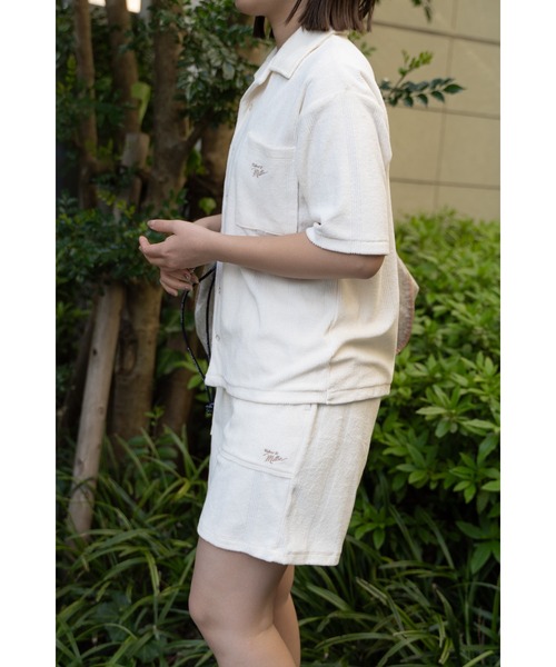 MILLER(ミラー)の「【 Robert P. Miller / ロバート・ピー・ミラー 】 パイル パネルリブ オープンシャツ DRE RM241-1164(シャツ/ブラウス・レディース・ネイビー/キャメル/アイボリー・FREE)」の19枚目の写真