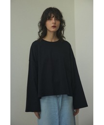 BLACK BY MOUSSY | loose silhouette cut tops(ルーズシルエットカットトップス)(Tシャツ/カットソー)