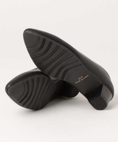 Perfect Suit FActory（パーフェクトスーツファクトリー）の「3.5cmローヒールパンプス【リクルート対応】ブラック（パンプス・レディース・ブラック・22.5㎝/23/23.5/24cm/24.5cm/25/25.5/22）」の7枚目の写真